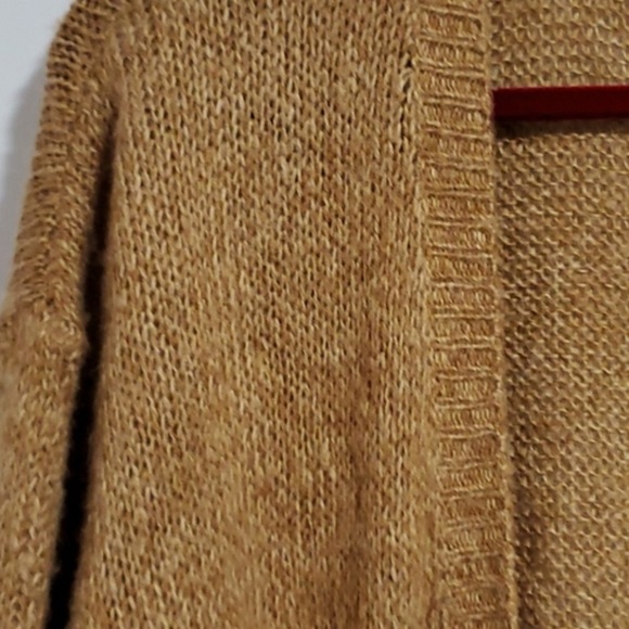 H&M size M camel knit cardigan with pockets - Picture 3 of 9
